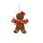 Baker gingerbread hanging decs