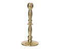Gold candlestick 22.5cm H