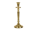 Gold candlestick 27.5cm