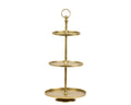 Gold 3 tier cake stand