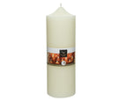 Wax pillar church candle (30cmH)