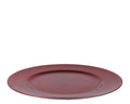 Christmas red charger plate