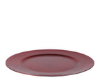 Christmas red charger plate