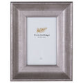 Convex matt silver frame 4x6