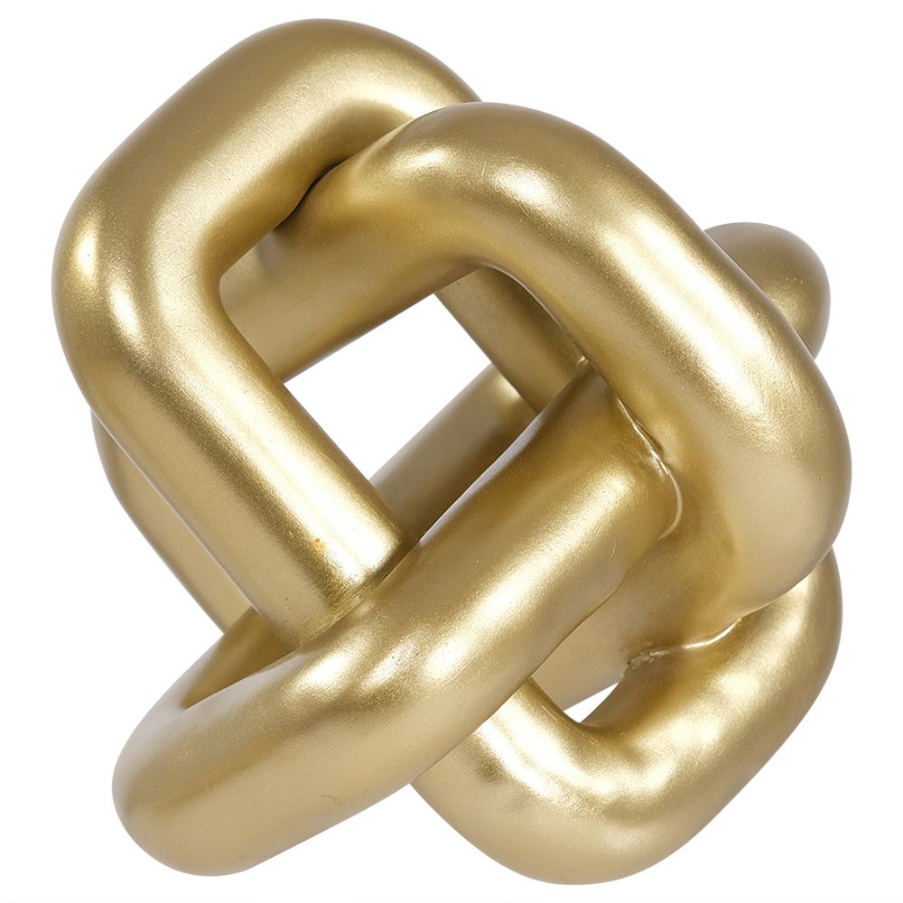 Gold knot ornament