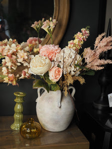Peach Melba floral bouquet