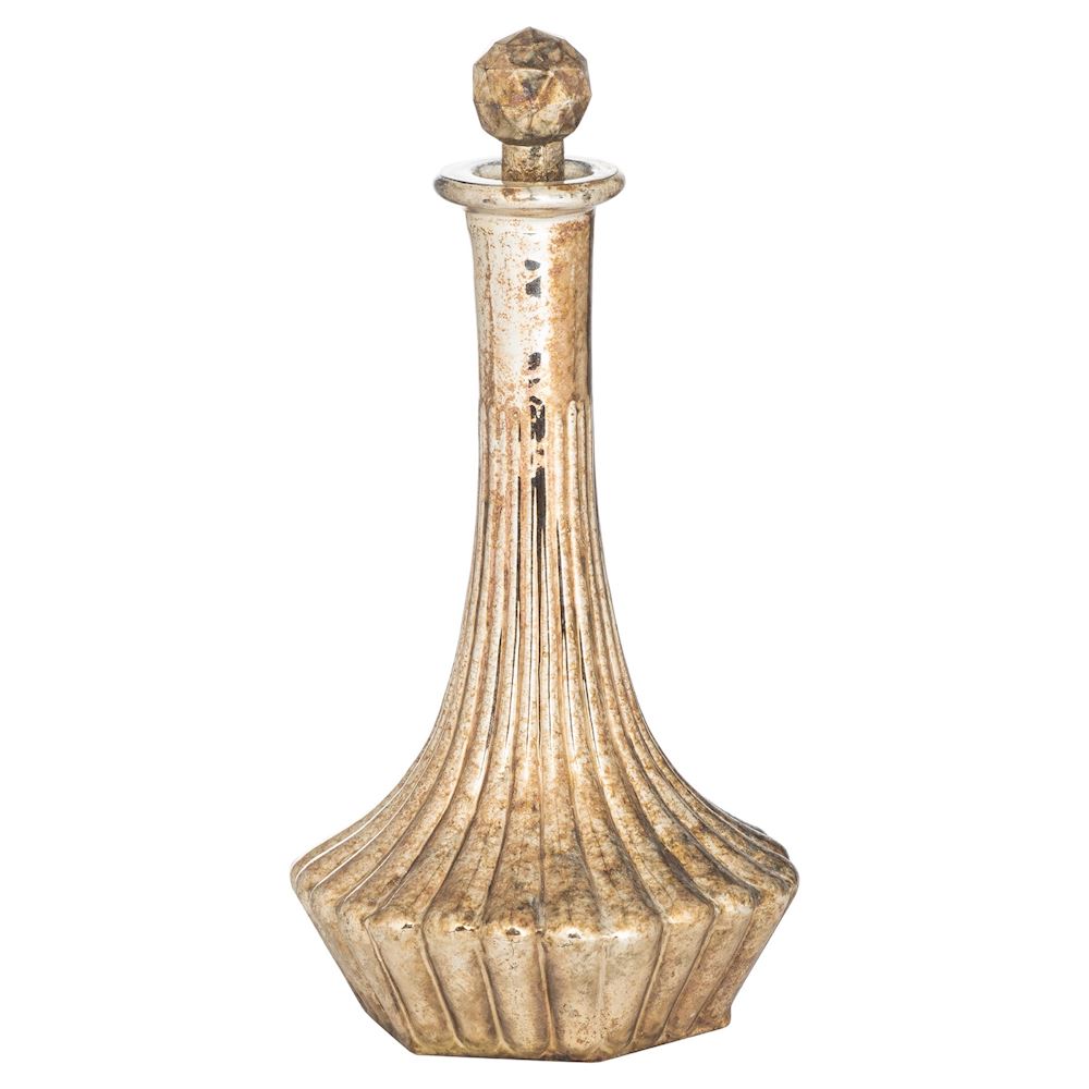 Mottled decorative decanter