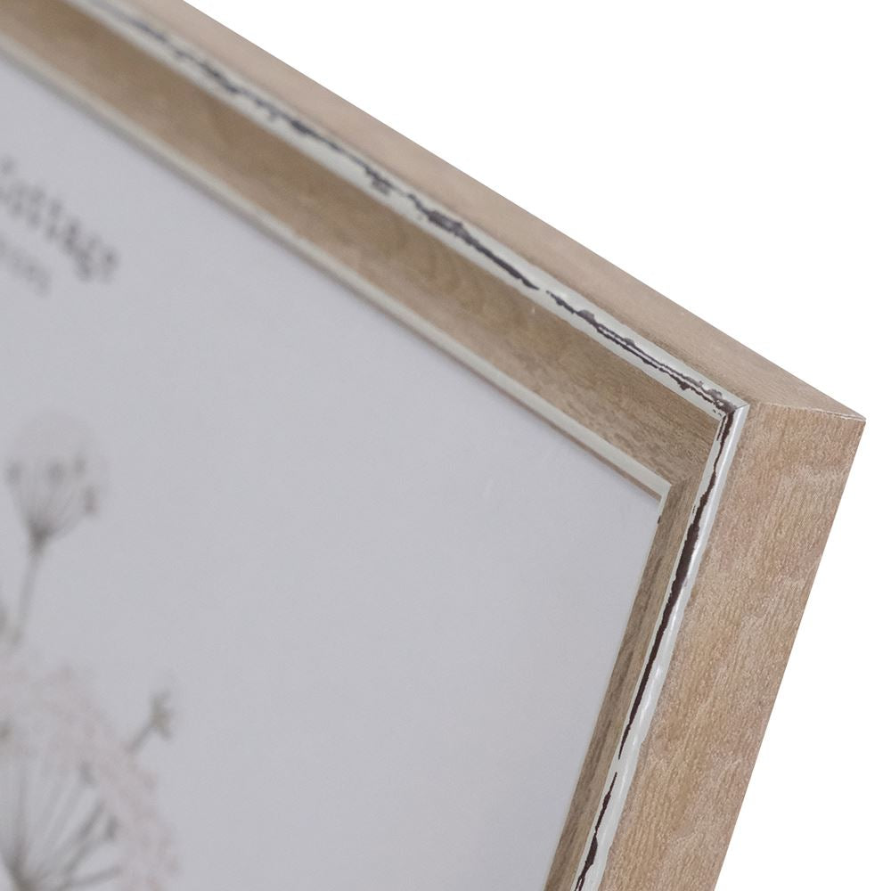 Slim wooden photo frame 8 x 10''