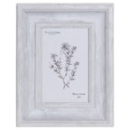 White wide framed photo frame 5 x 7''