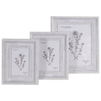 White wide framed photo frame 5 x 7''