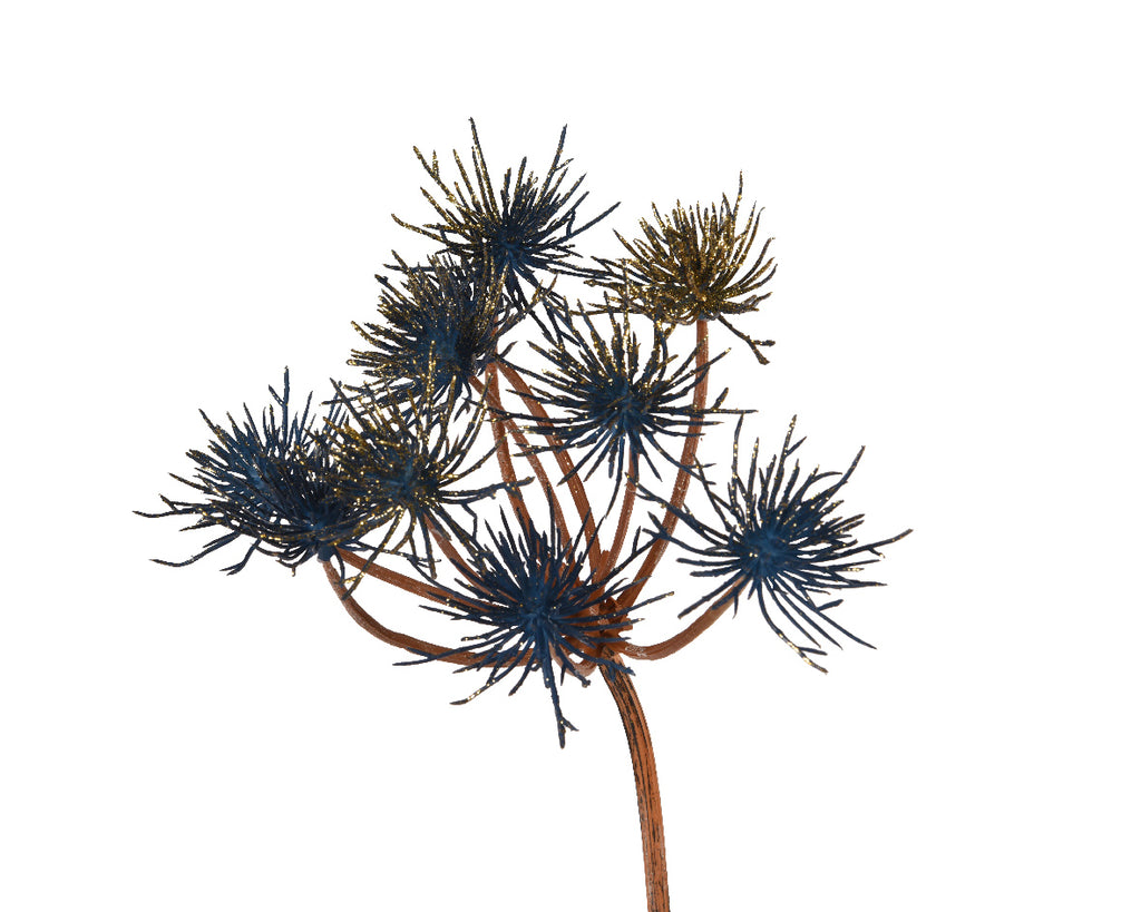 Dark Blue Allium stem