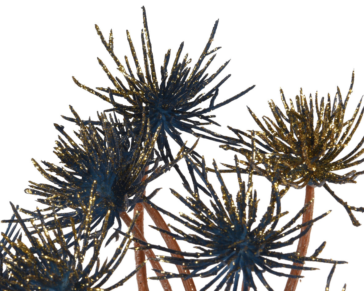 Dark Blue Allium stem