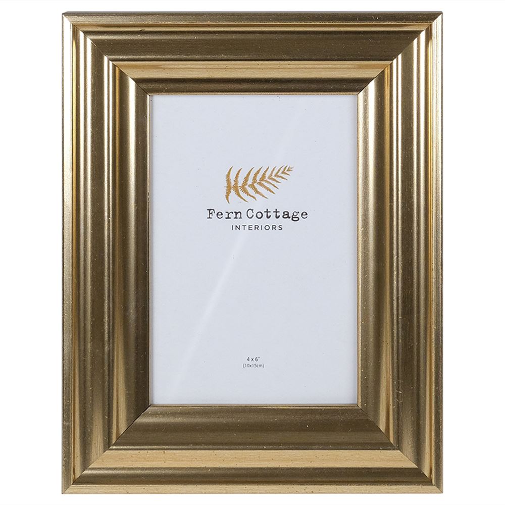 Gold photo frame 4'' x 6''