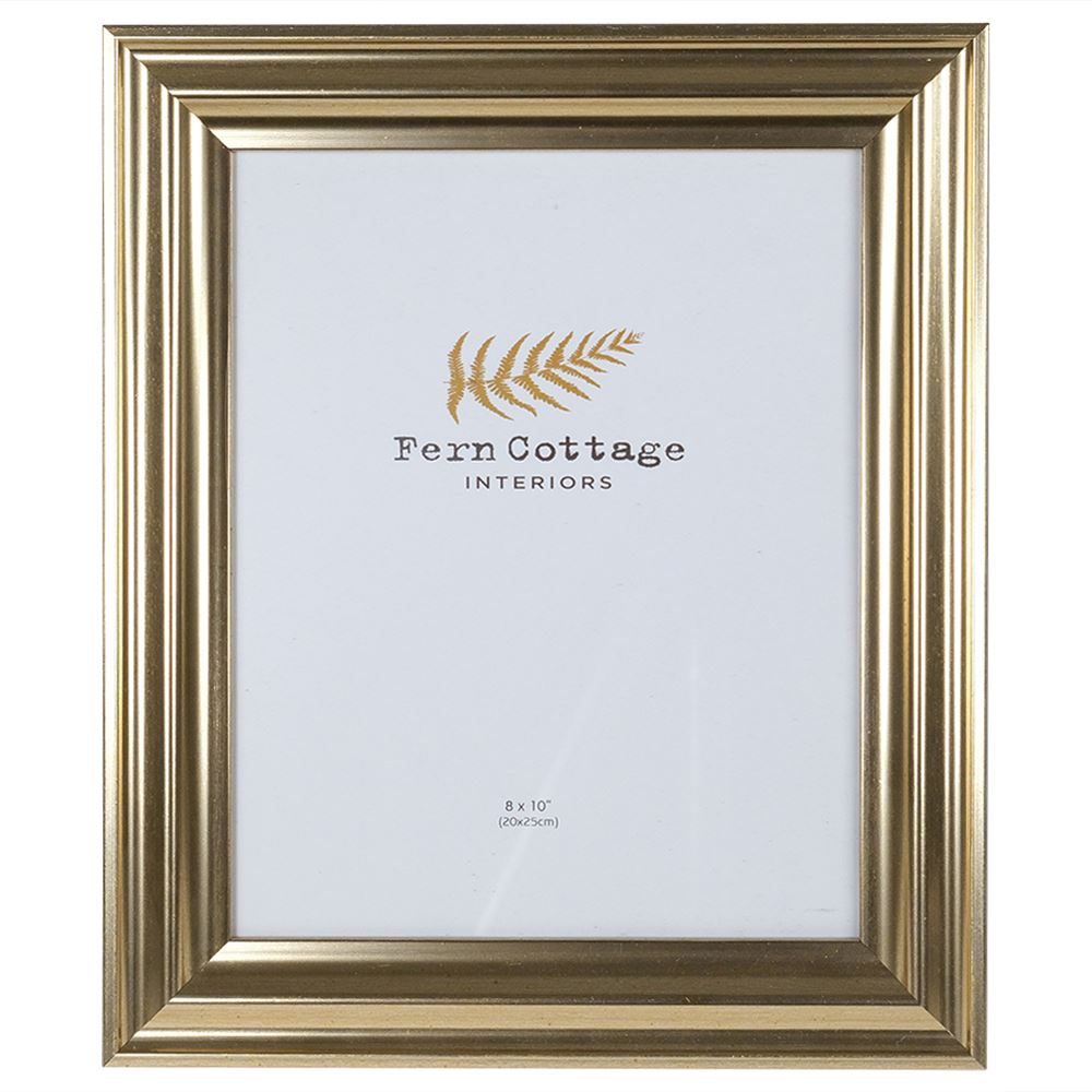 Gold photo frame 8'' x 10''