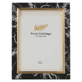 Black marbled frame 5x7