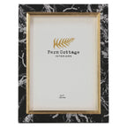 Black marbled frame 5x7