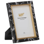 Black marbled frame 5x7