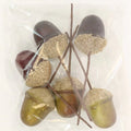 Acorn picks autumn decoration