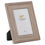 Light grey wood effect frame 5'' x 7''