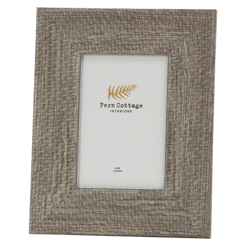Woven thick photo frame 4 x 6