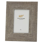 Woven thick photo frame 4 x 6
