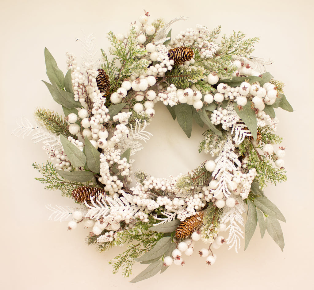 Snowberry wreath
