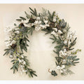 Snowberry and bauble garland