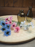 Cornflower Faux Stem