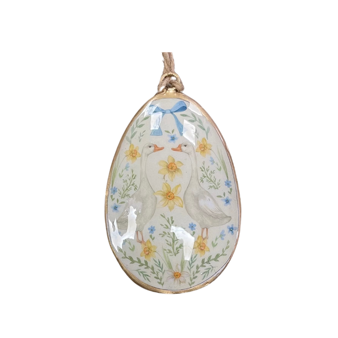 Vintage style easter hanging decs