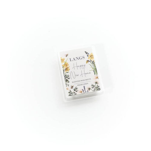 'New Home' Fresh linen scented wax melt