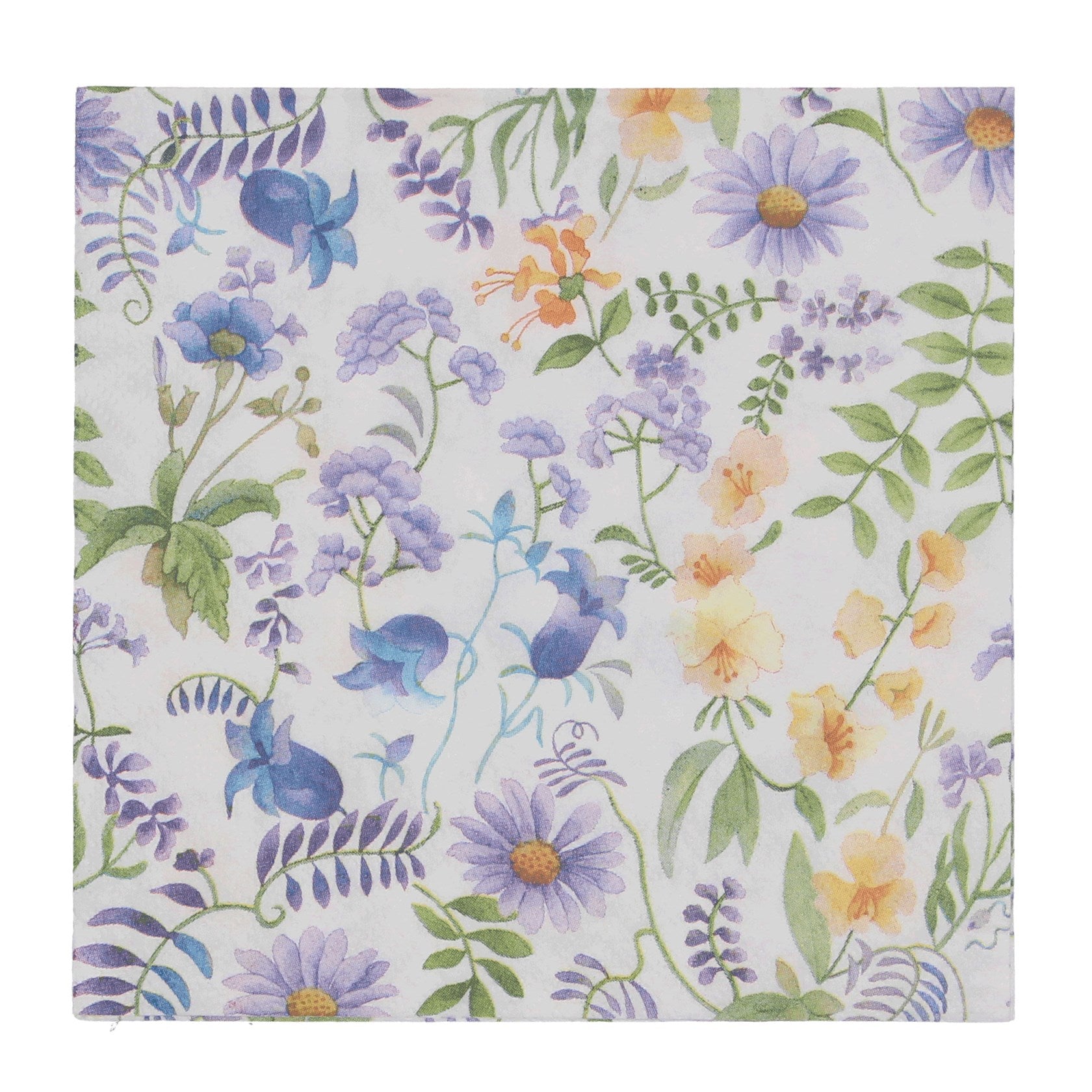 Lilac & bluebells paper napkin pack