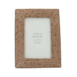 Herringbone Photo Frame, 4x6"