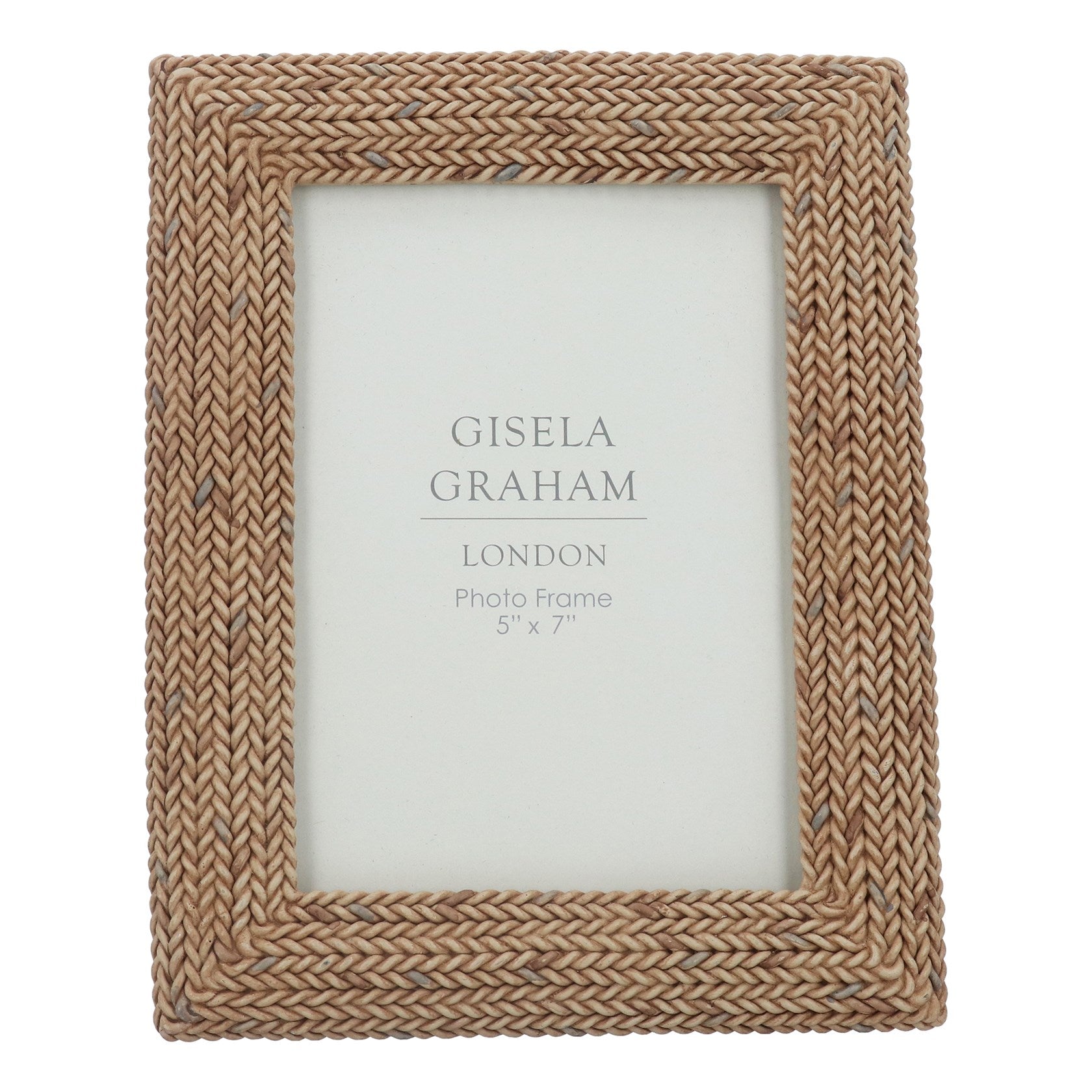 Herringbone Photo Frame, 5x7"