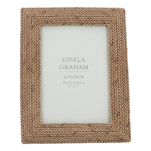 Herringbone Photo Frame, 5x7"