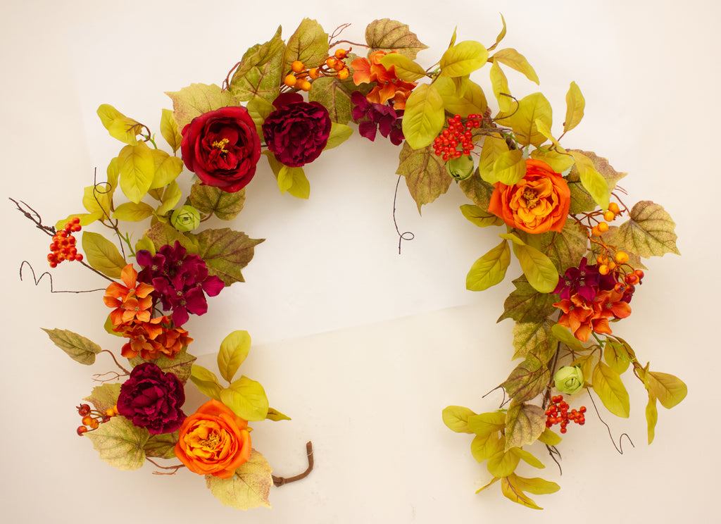Cottage garden garland