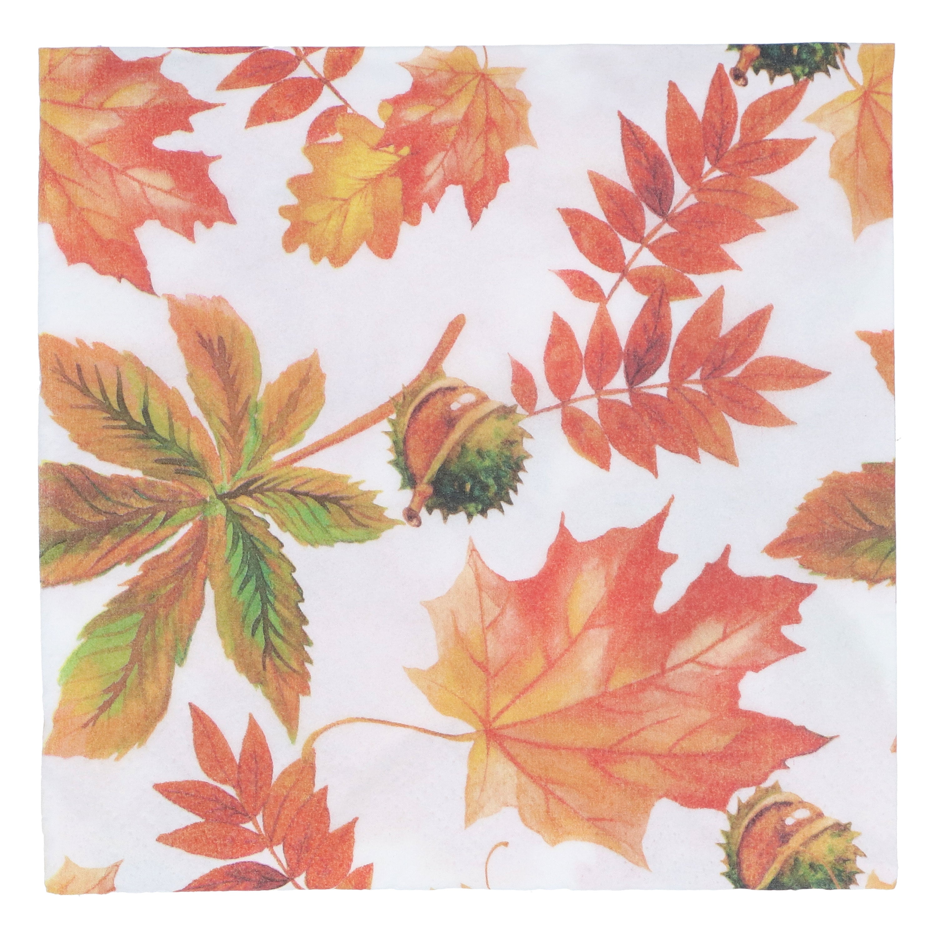 Autumn leaves napkins