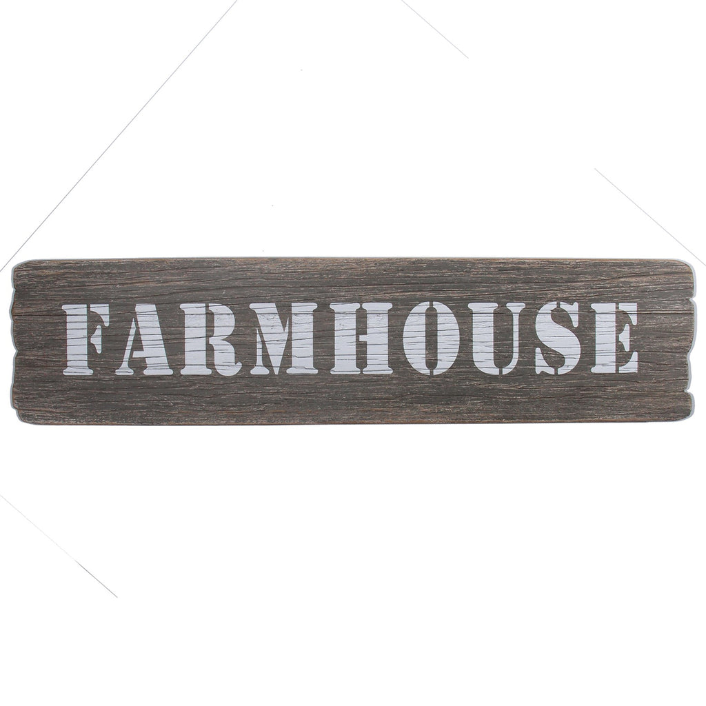 Farm House wooden wall plaque