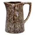 Brown reactive glaze porcelain jug