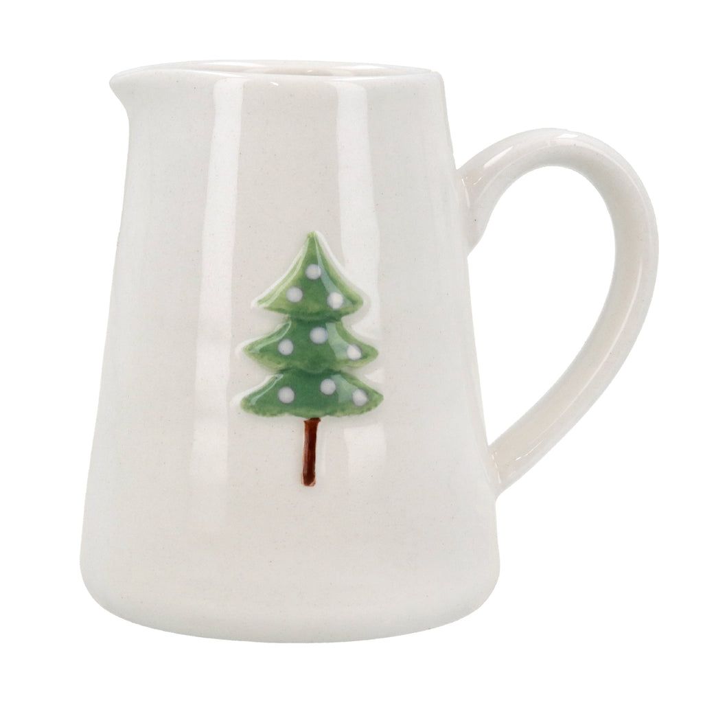 Green tree mini jug