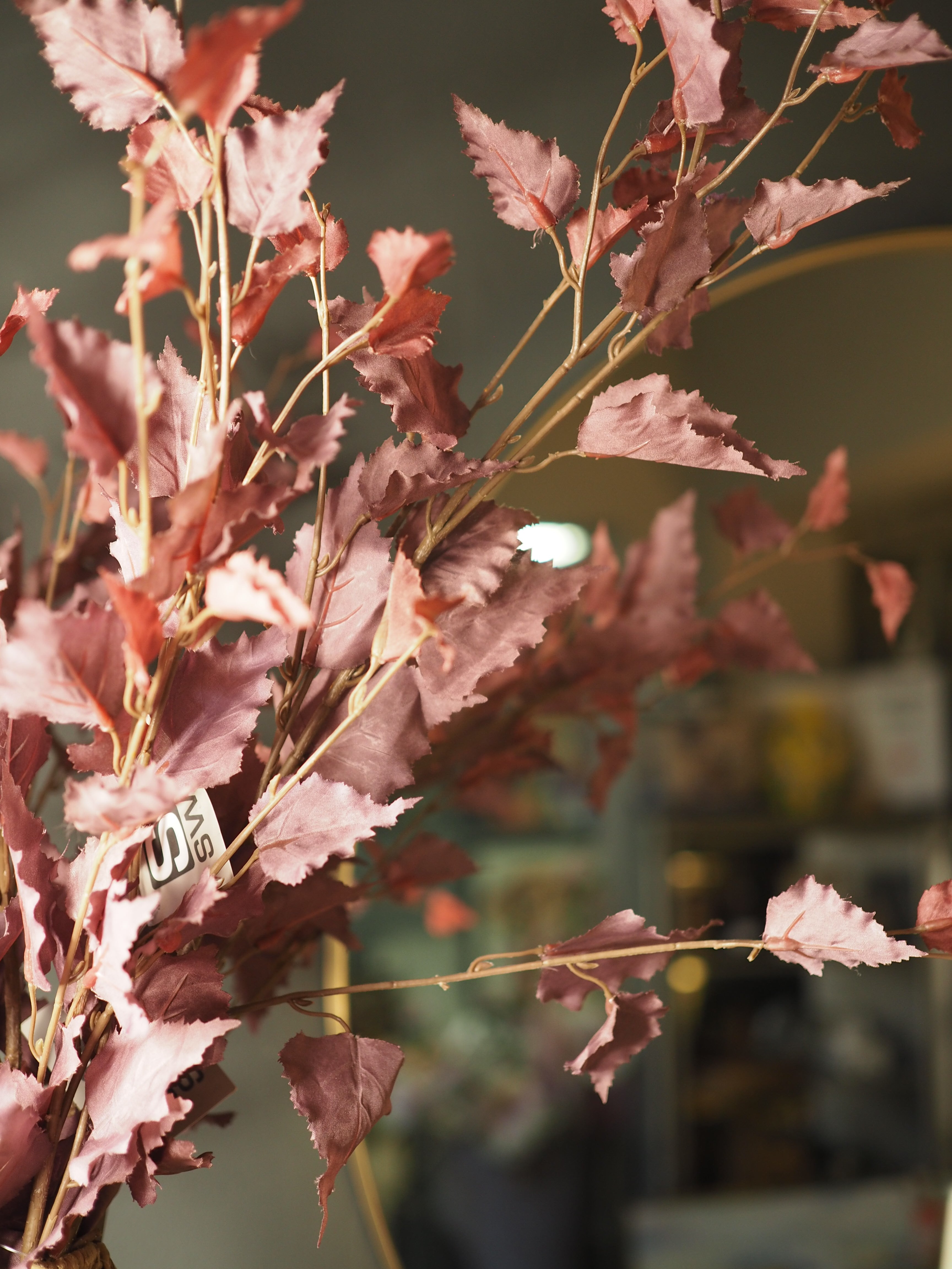 95cm purple birch spray