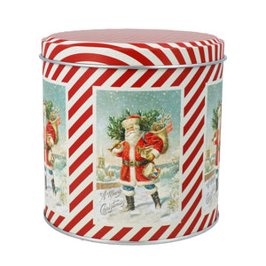 Vintage Santa treat tin/box