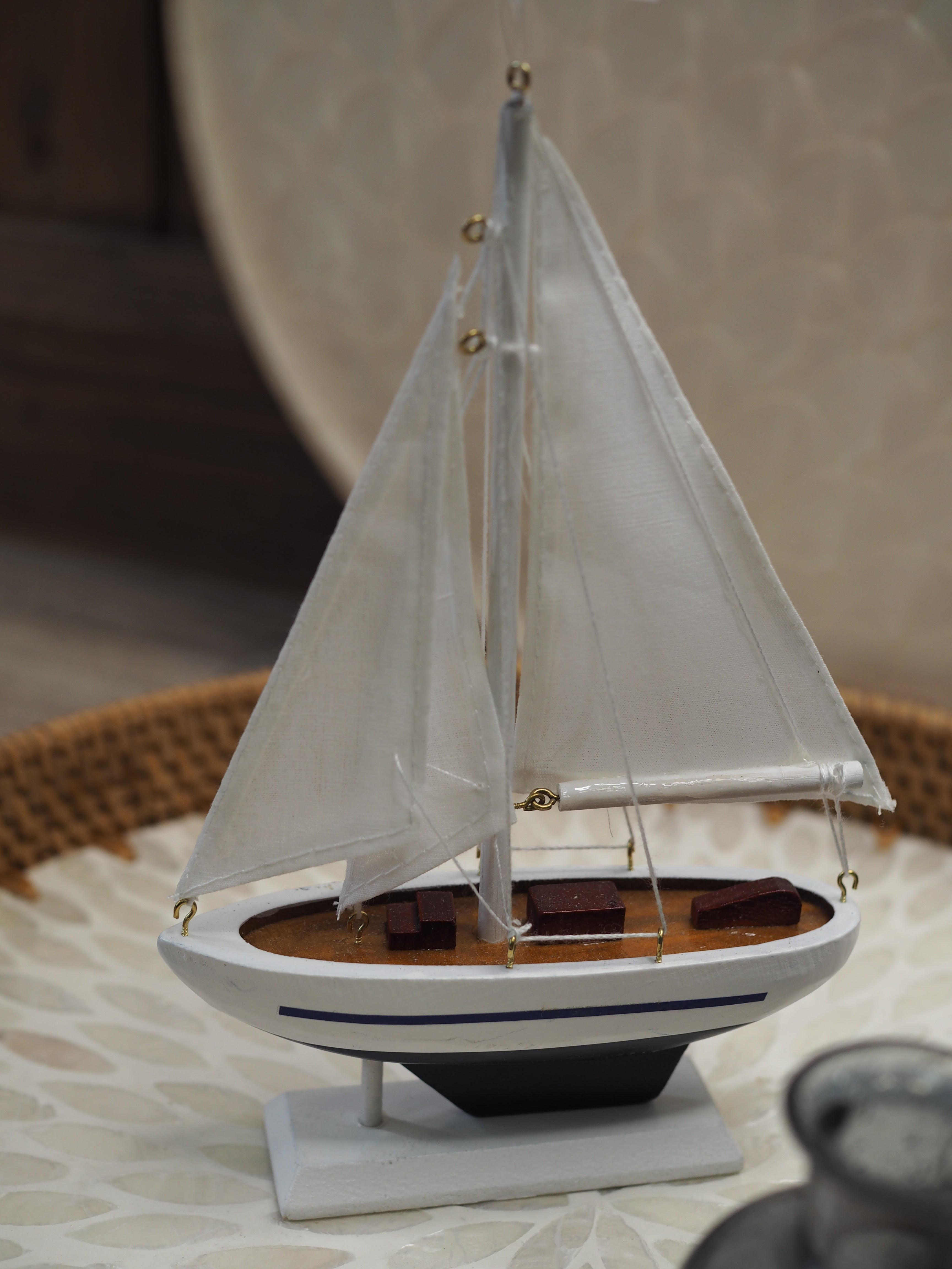 Boat ornament