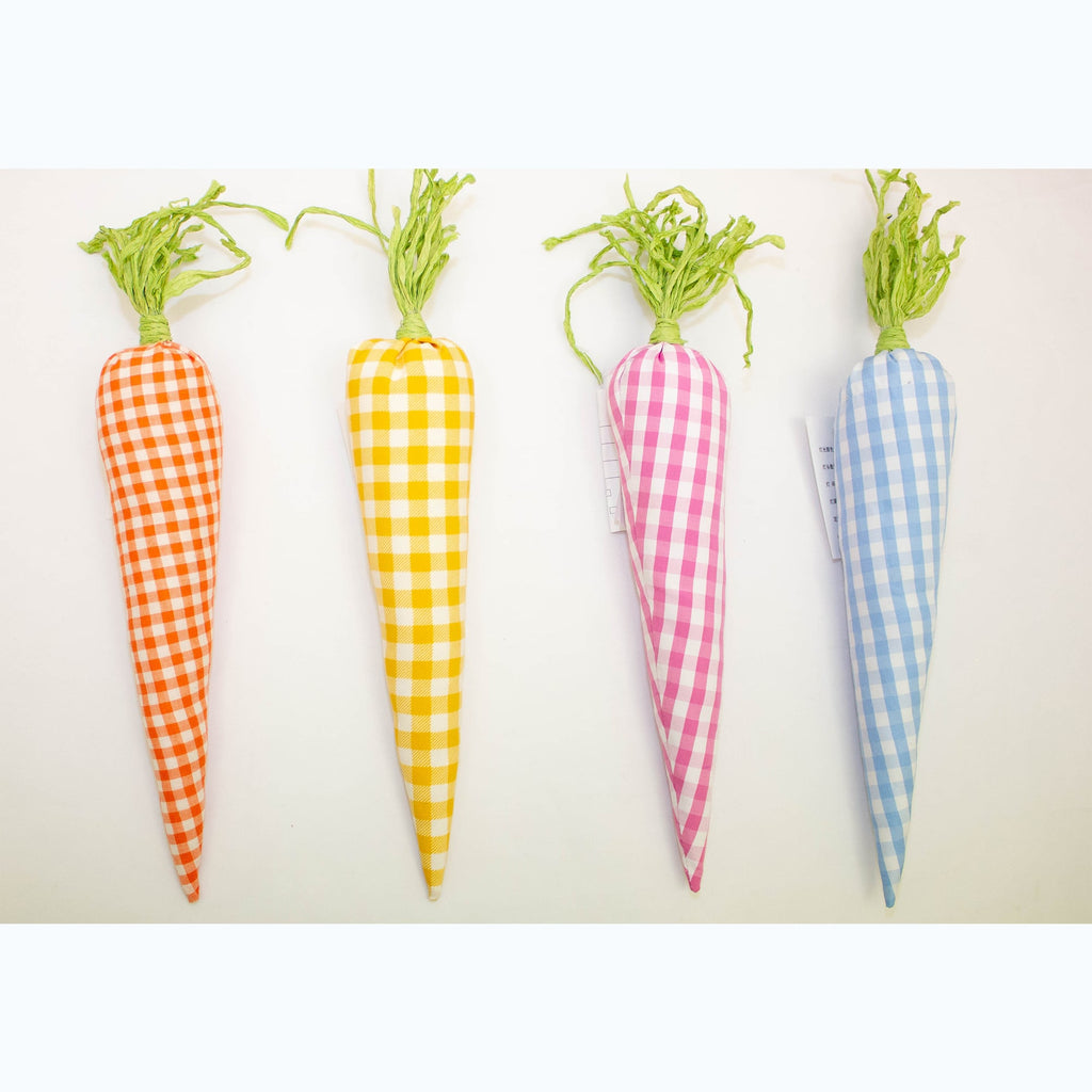 Fabric gingham carrot (4 Styles)