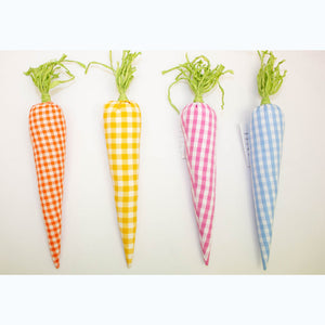 Fabric gingham carrot (4 Styles)