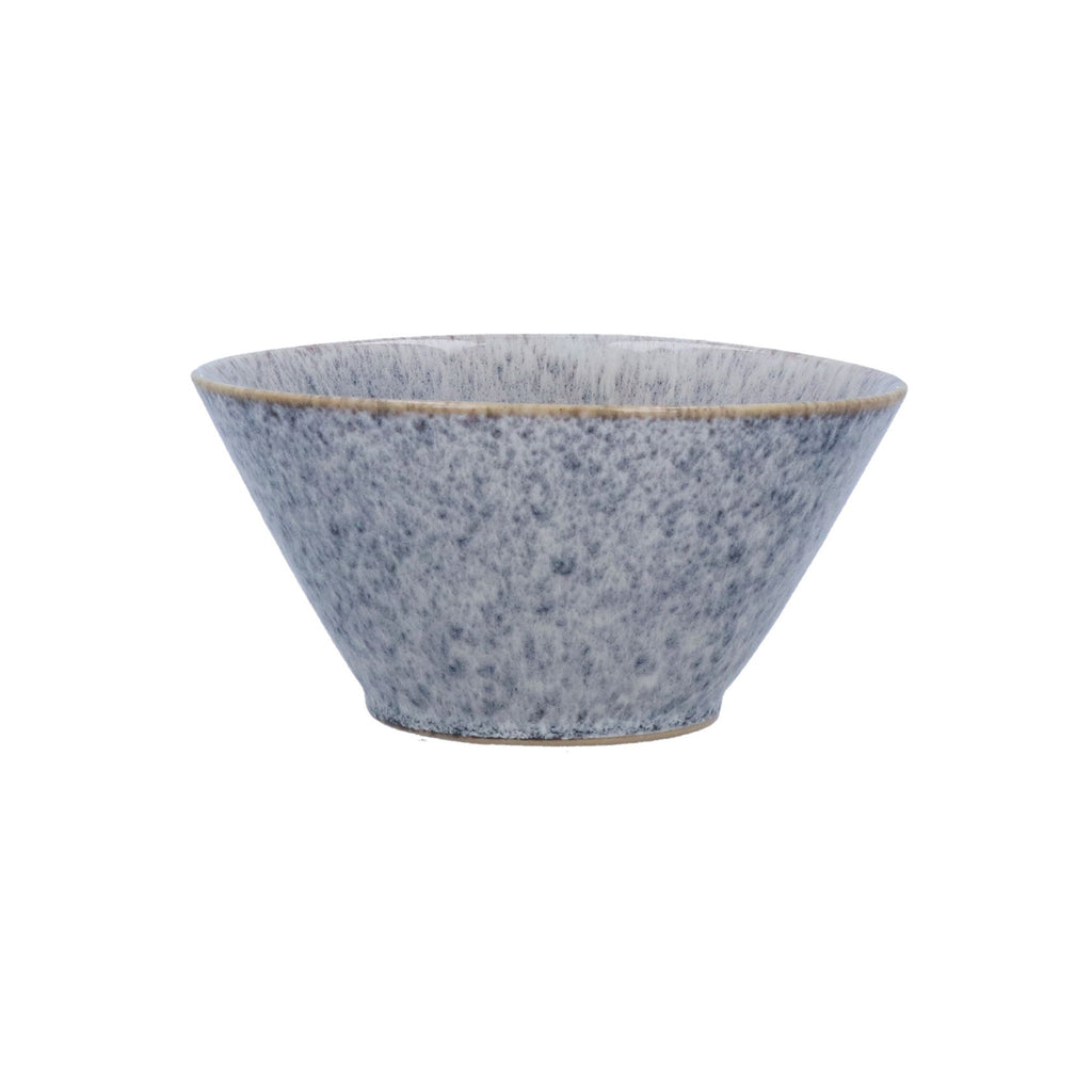 Blue Speckled Stoneware High Sided Bowl, Sml