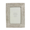 Silver Beaded Resin Picture Frame, 4x6