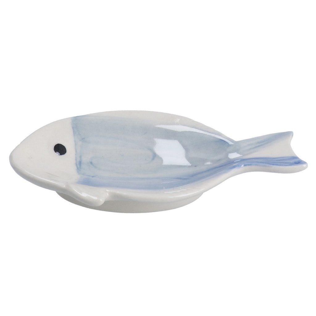 Watercolour stoneware fish mini trinket dish