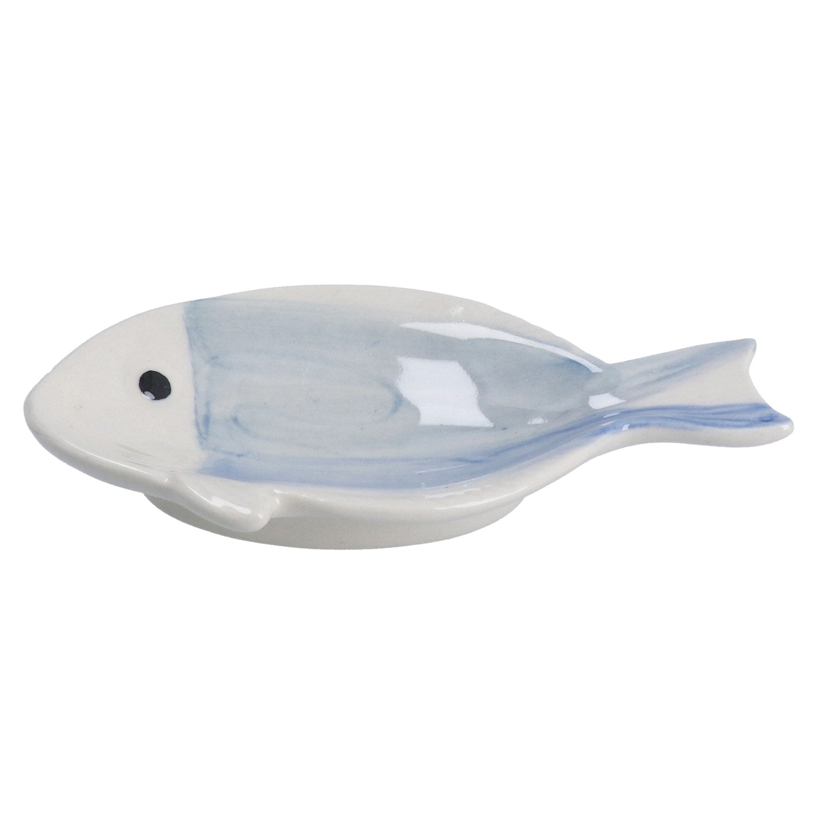 Watercolour stoneware fish mini trinket dish