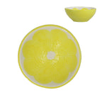 Lemon slice ceramic mini pinch bowl