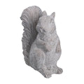 Stone effect squirrel ornament